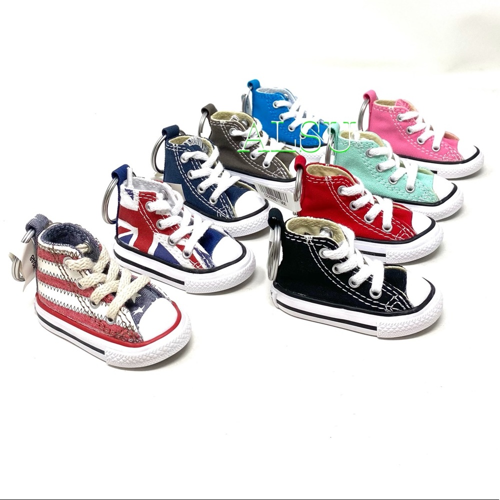 Converse Key Chain Ctas Sneakers Keychain Brown 022859272247 - Picture 6 of 7